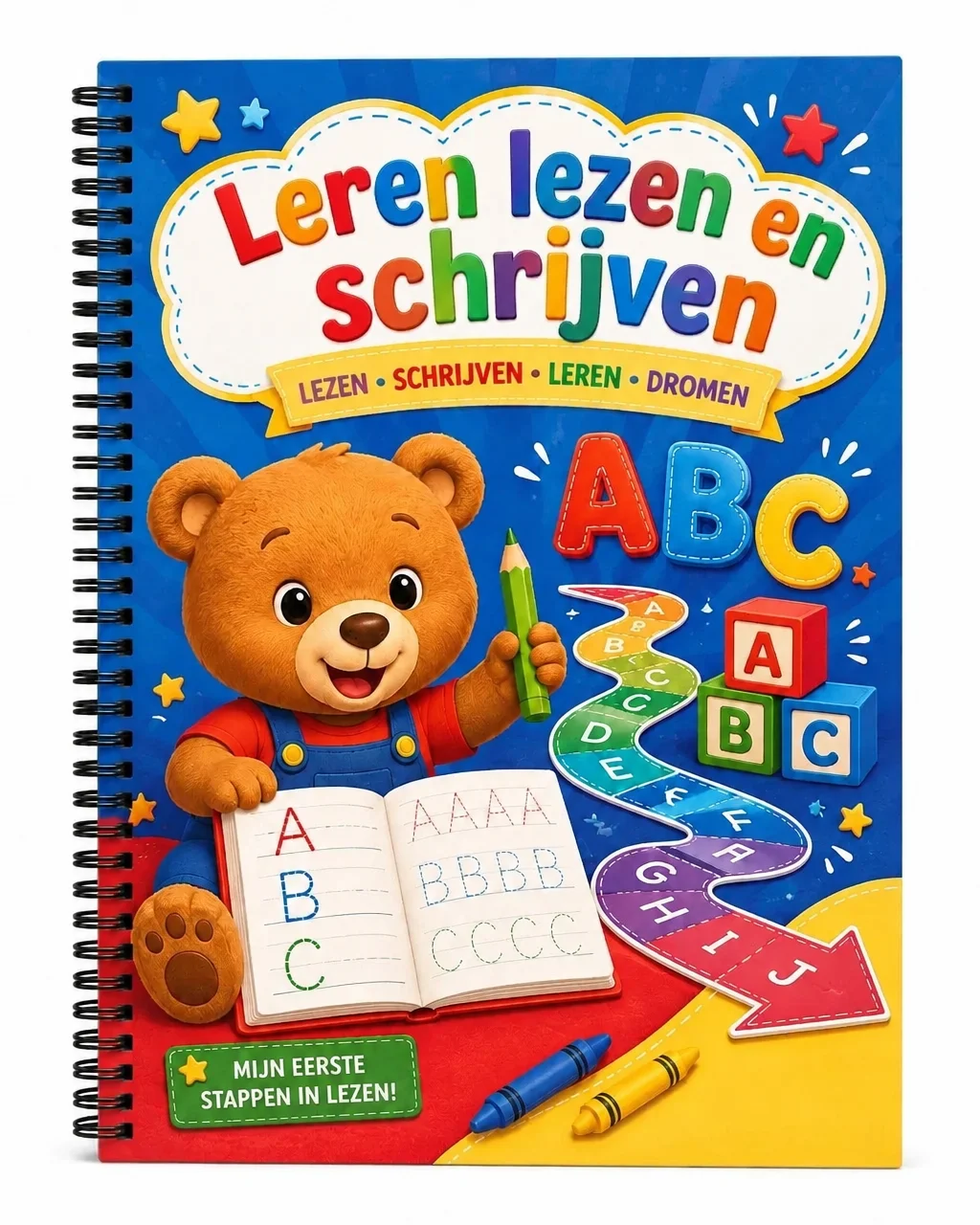 Omslag werkboek Leren lezen