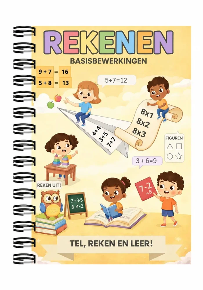 Omslag werkboek Rekenen