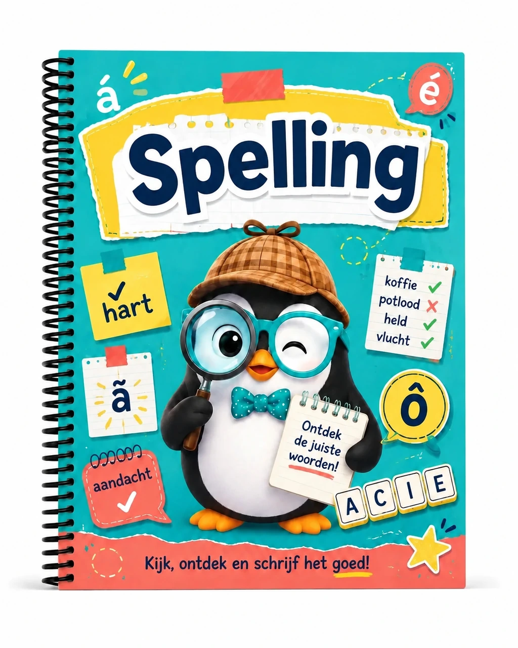 Omslag werkboek Spelling