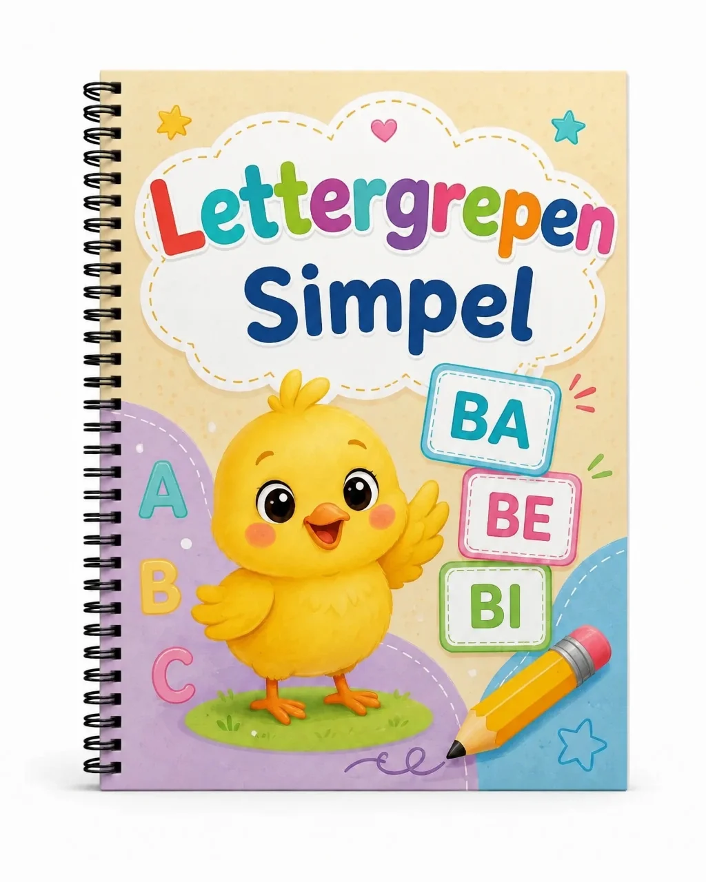 Omslag werkboek Lettergrepen